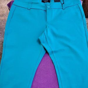 TORRID Cropped Trousers (Priced for 2 Pants - Turquoise & Pink)